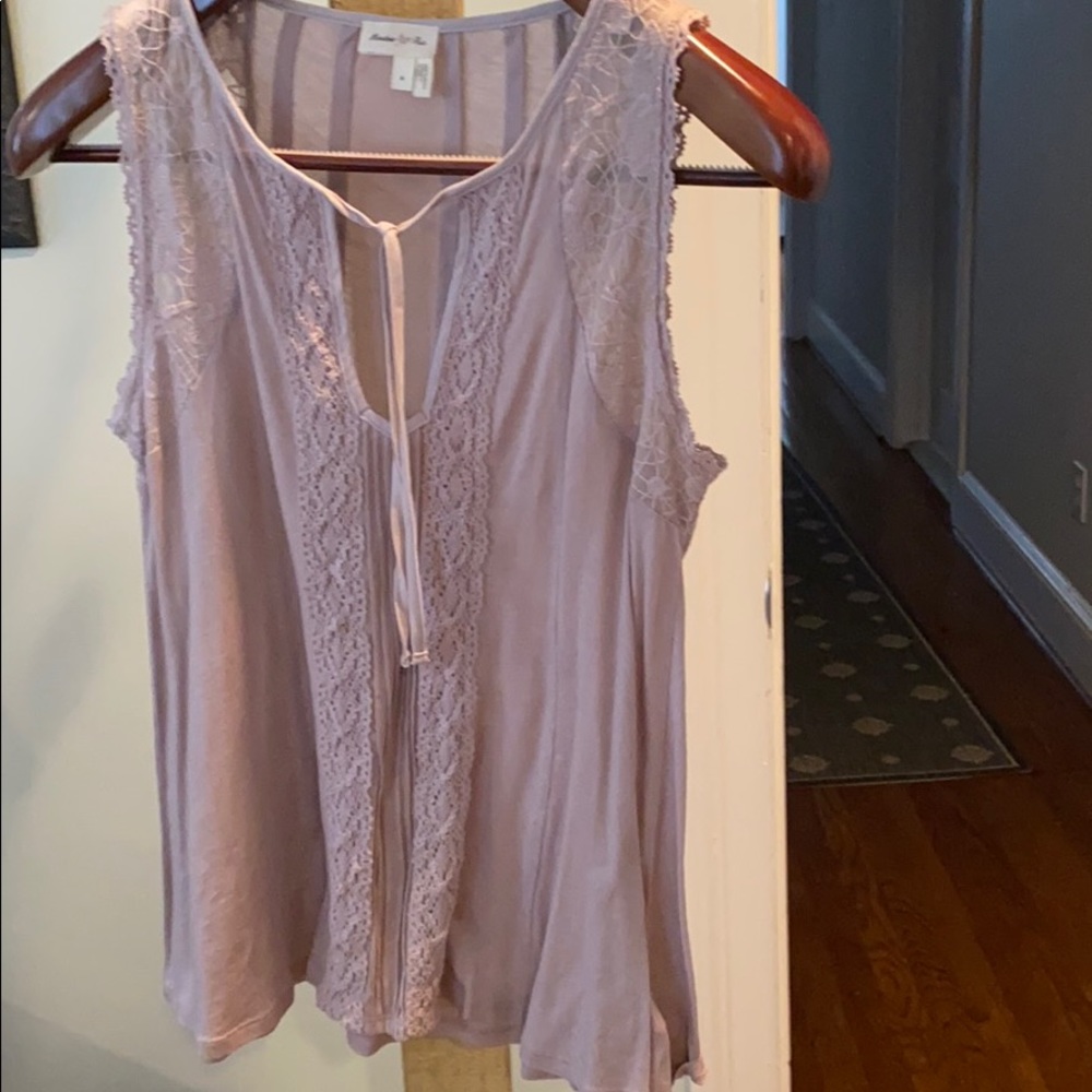 Sleeveless top from Anthropologie